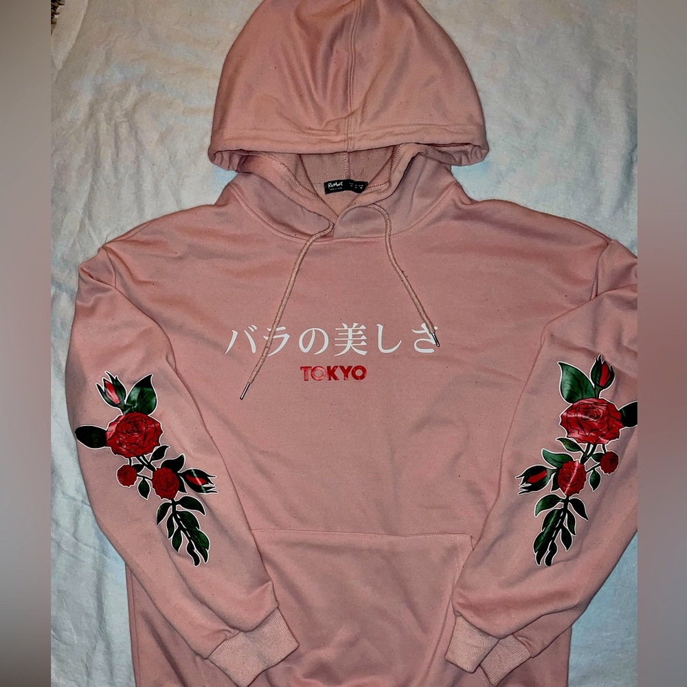 Tokyo pink hoodie